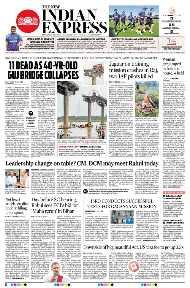 The New Indian Express Bengaluru