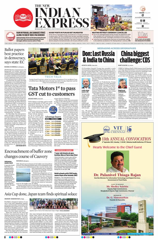 The New Indian Express Bengaluru