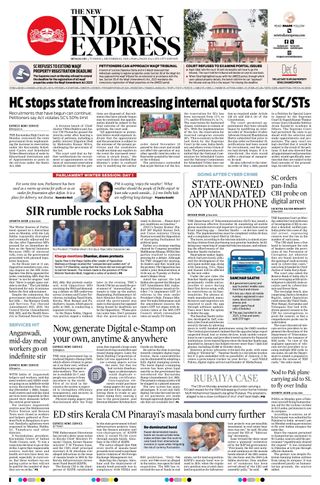 The New Indian Express Bengaluru