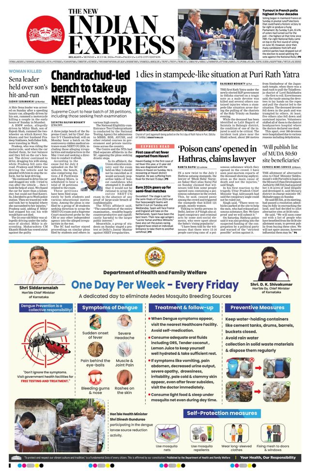 The New Indian Express Belagavi