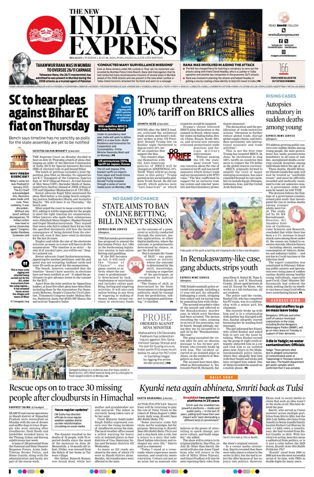 The New Indian Express Belagavi