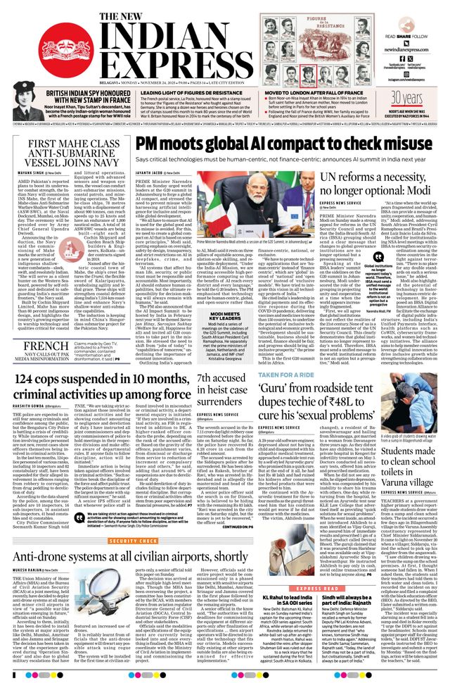 The New Indian Express Belagavi