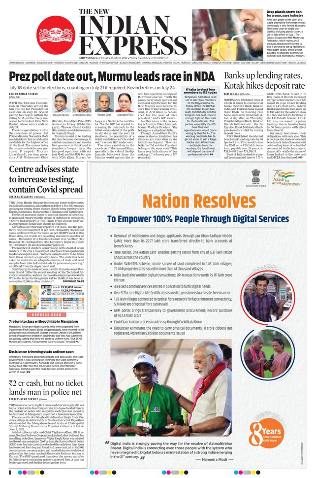 The New Indian Express Shivamogga