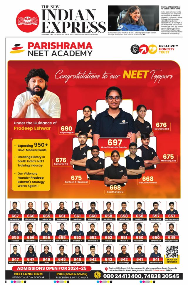 The New Indian Express Shivamogga