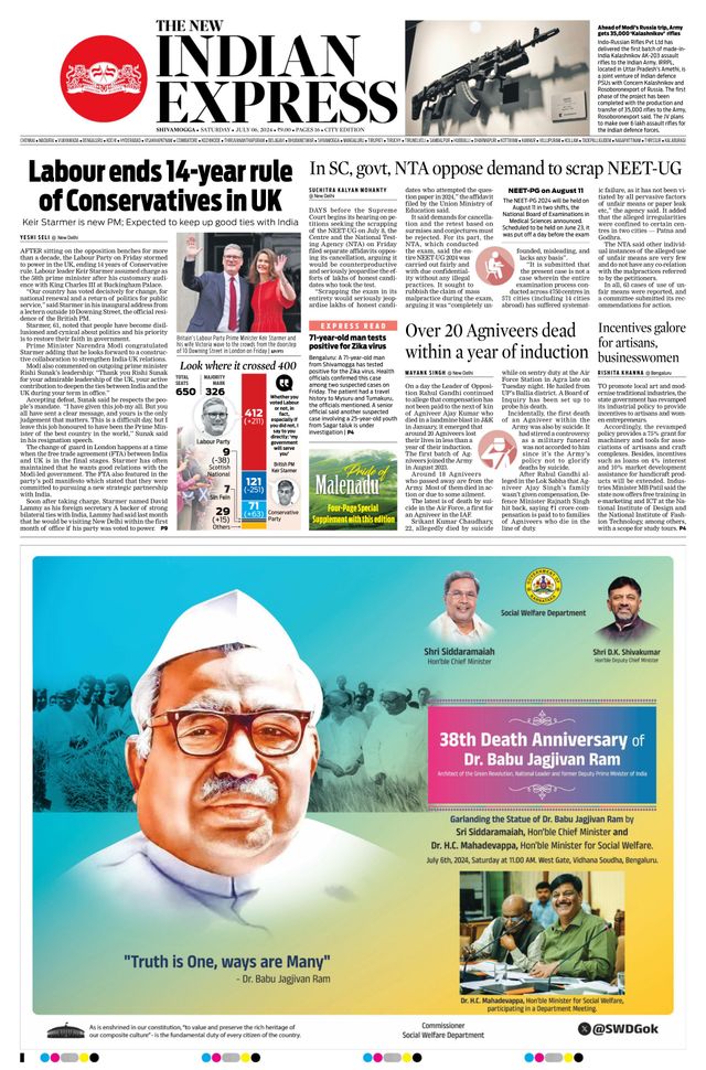 The New Indian Express Shivamogga