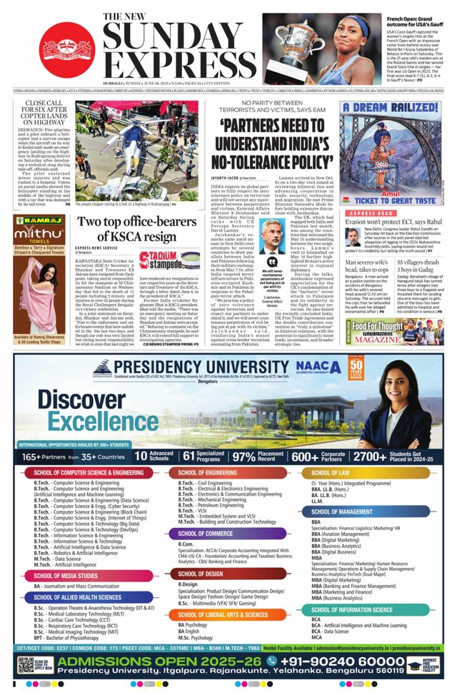 The New Indian Express Hubballi