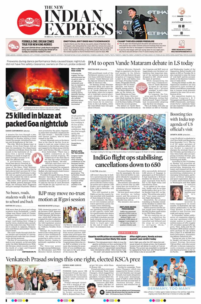 The New Indian Express Hubballi