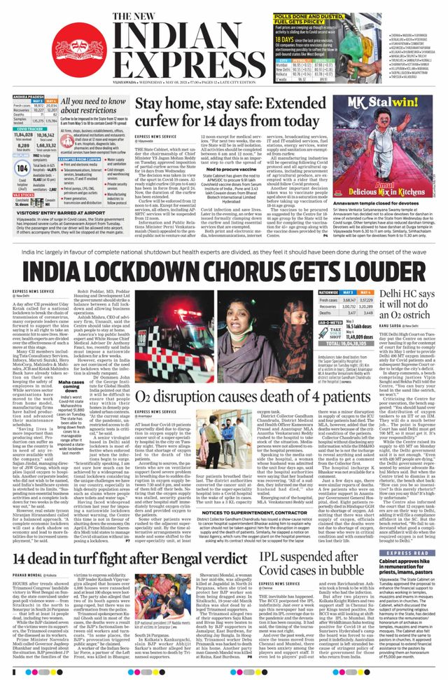 The New Indian Express Vijayawada