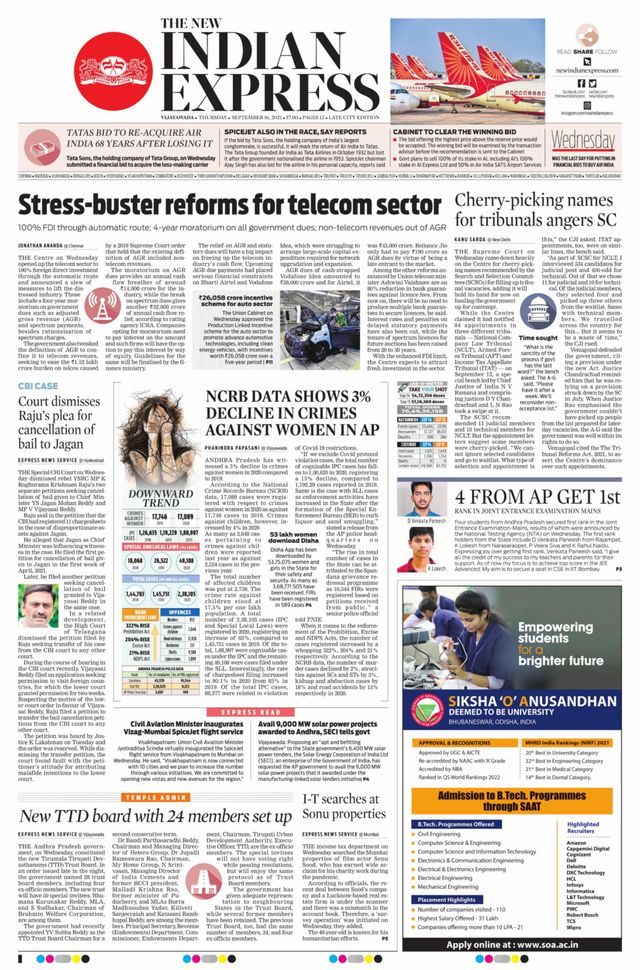 The New Indian Express Vijayawada