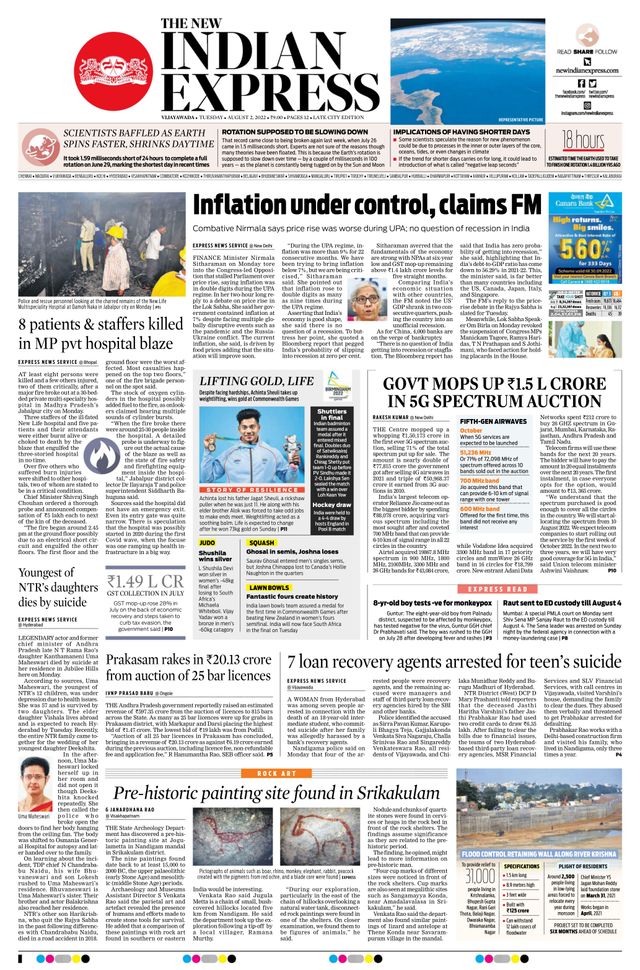 The New Indian Express Vijayawada