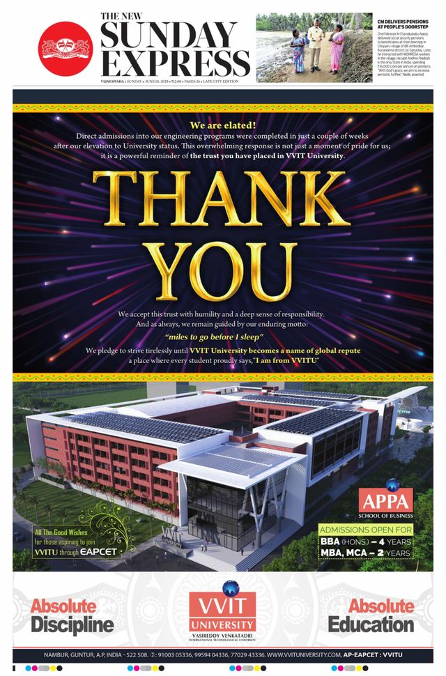 The New Indian Express Vijayawada