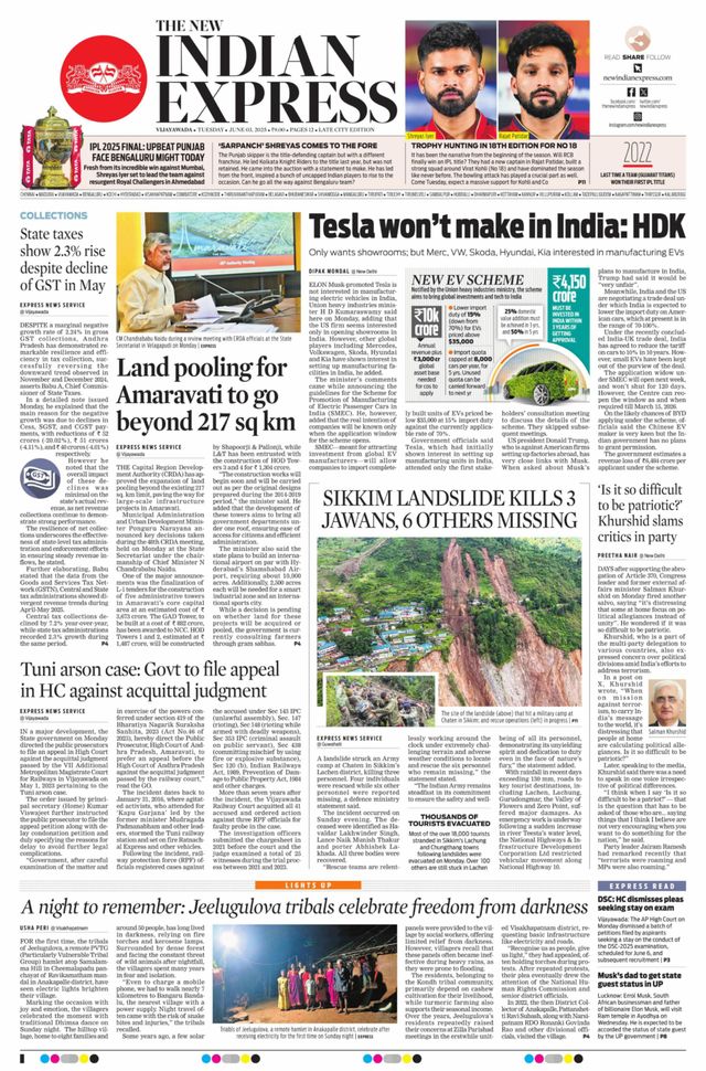The New Indian Express Vijayawada