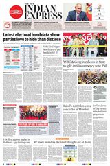 The New Indian Express Vishakapatnam - March 18, 2024 March 18, 2024