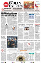 The New Indian Express Vishakapatnam - March 25, 2024 March 25, 2024