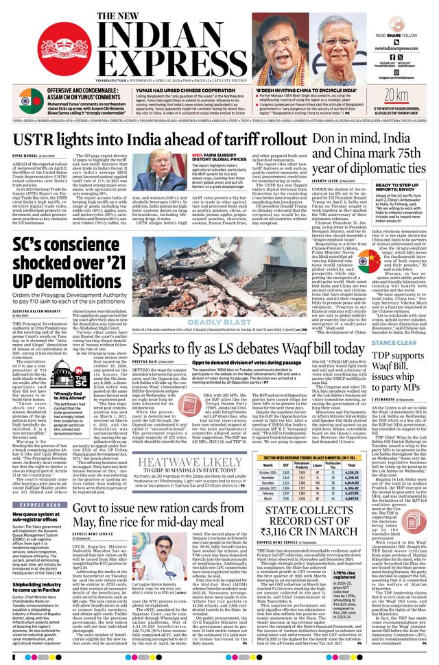 The New Indian Express Vishakapatnam