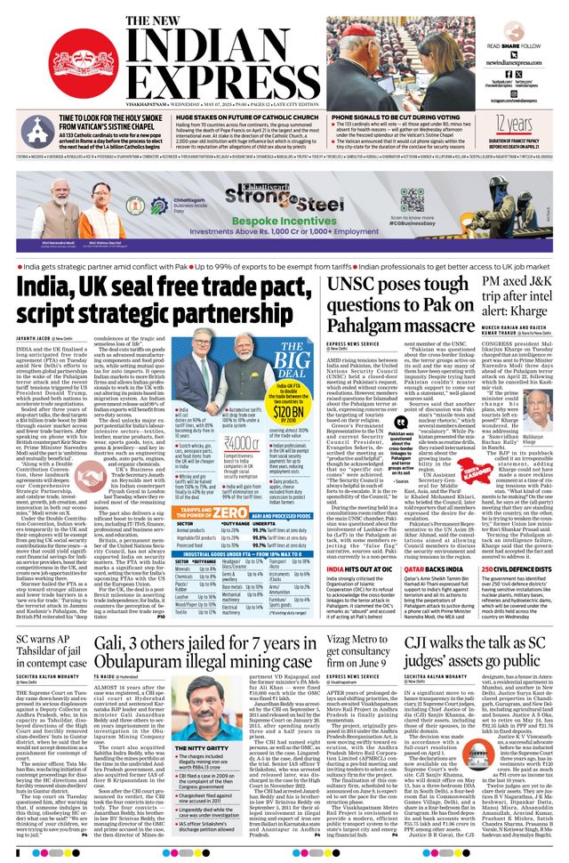 The New Indian Express Vishakapatnam