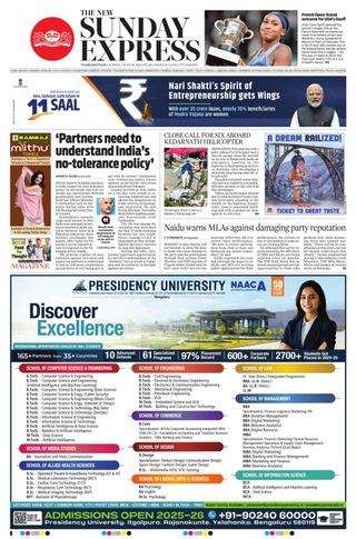 The New Indian Express Vishakapatnam