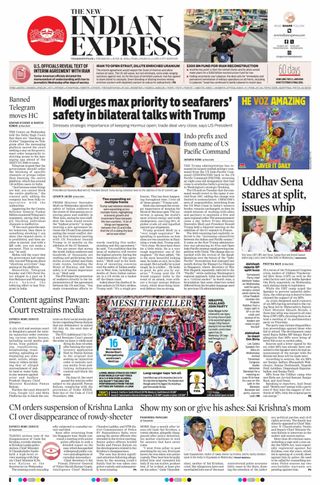 The New Indian Express Vishakapatnam