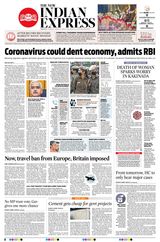 The New Indian Express Anantapur - March 17, 2020 March 17, 2020