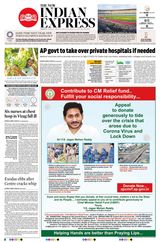 The New Indian Express Anantapur - March 31, 2020 March 31, 2020