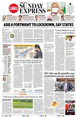 The New Indian Express Anantapur - April 12, 2020 April 12, 2020