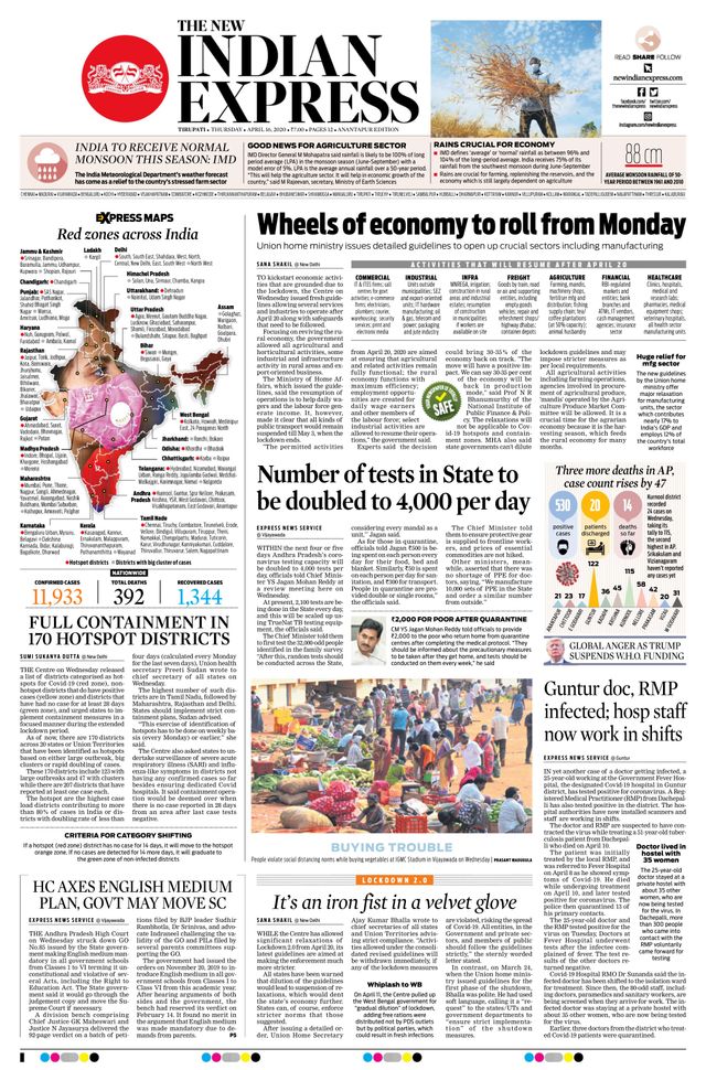 The New Indian Express Anantapur