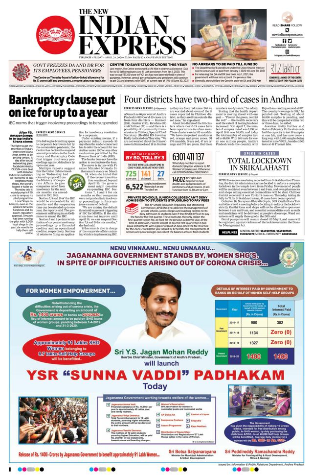 The New Indian Express Anantapur