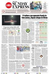 The New Indian Express Anantapur - May 03, 2020 May 03, 2020