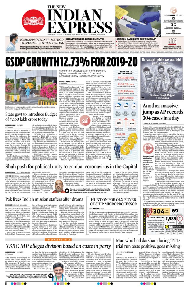 The New Indian Express Anantapur