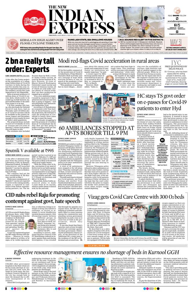 The New Indian Express Anantapur