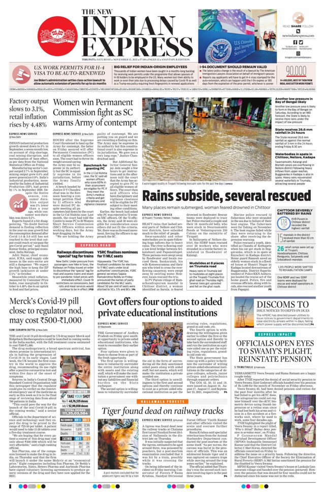 The New Indian Express Anantapur