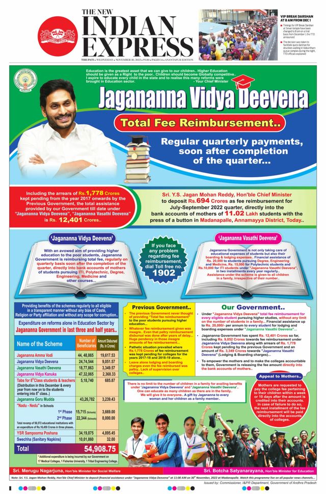 The New Indian Express Anantapur