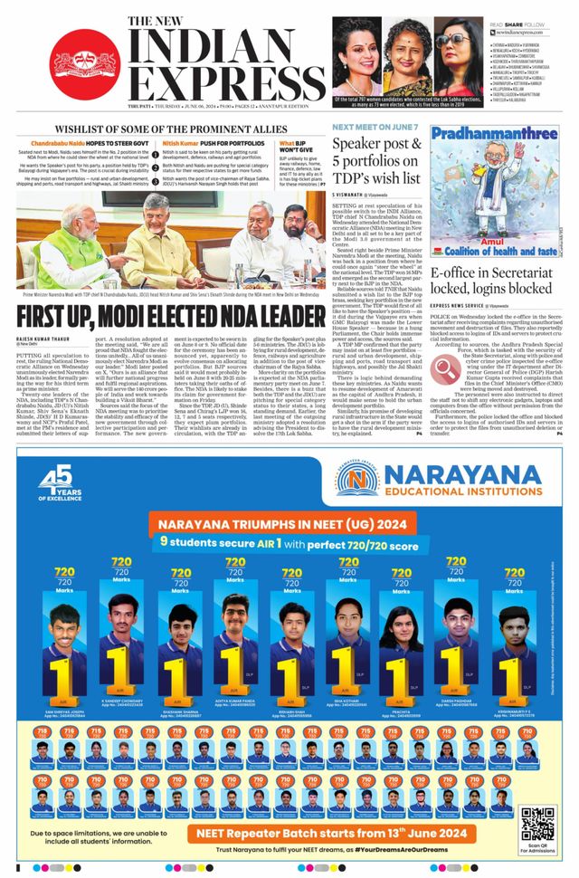 The New Indian Express Anantapur