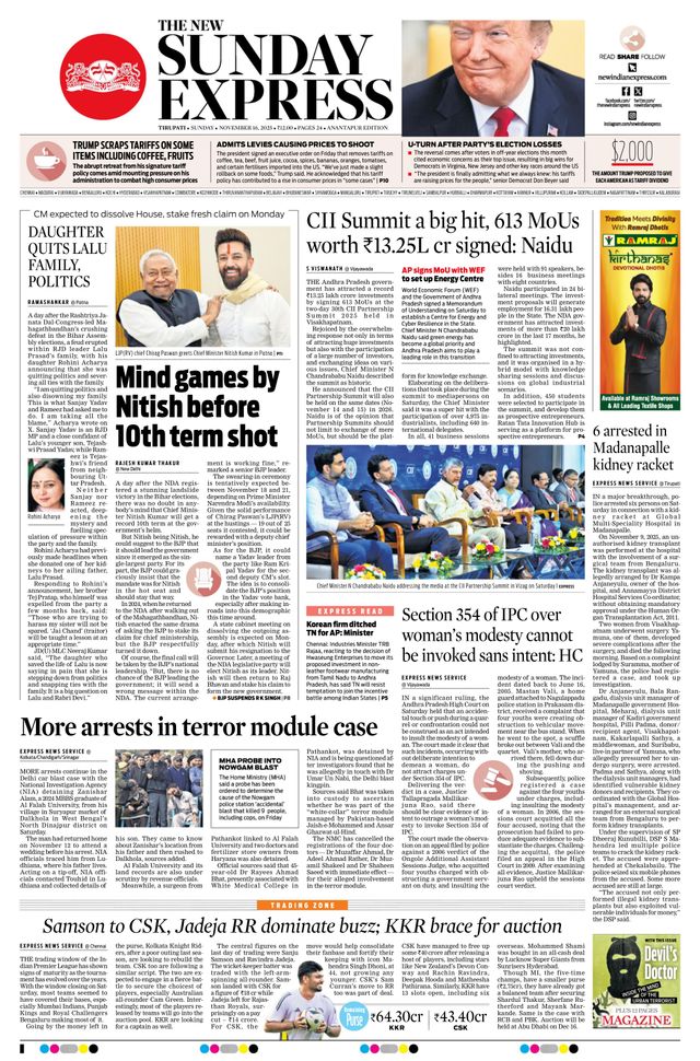 The New Indian Express Anantapur