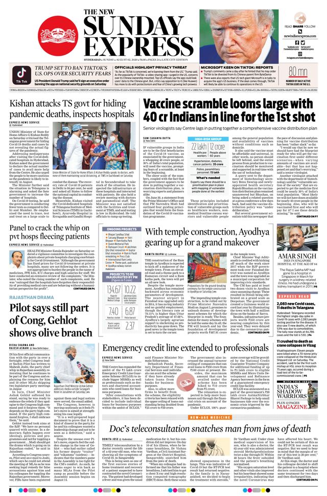 The New Indian Express Hyderabad