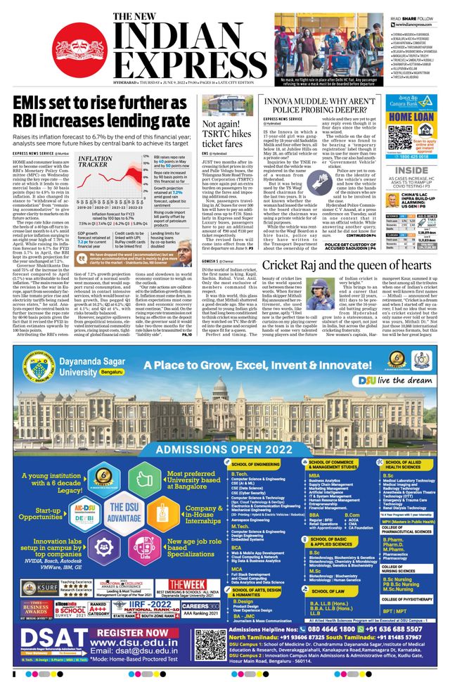 The New Indian Express Hyderabad