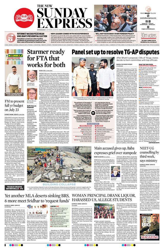 The New Indian Express Hyderabad