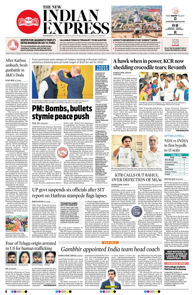 The New Indian Express Hyderabad