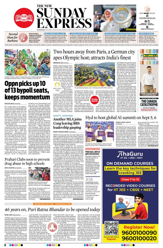 The New Indian Express Hyderabad
