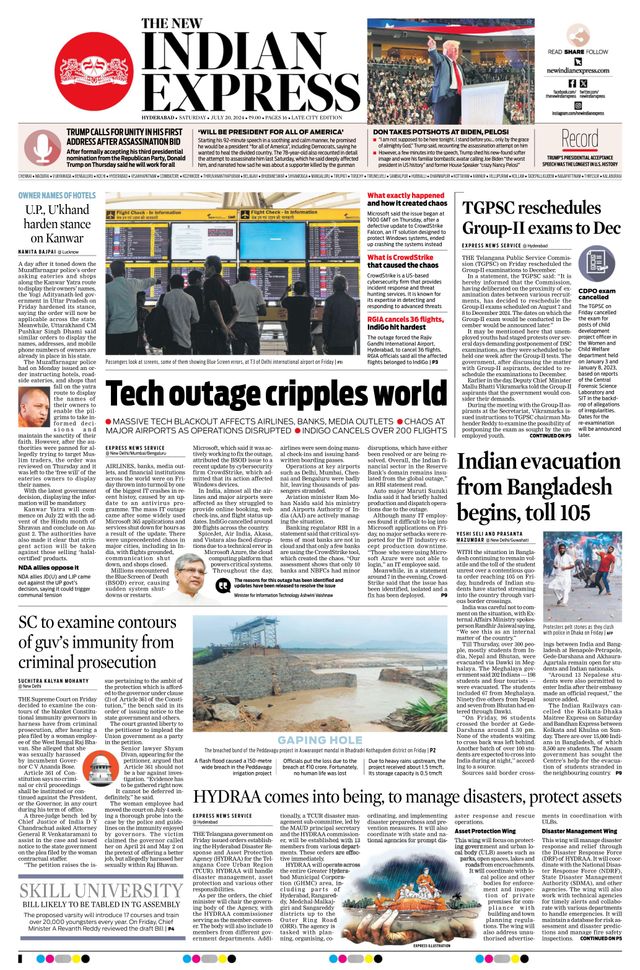 The New Indian Express Hyderabad