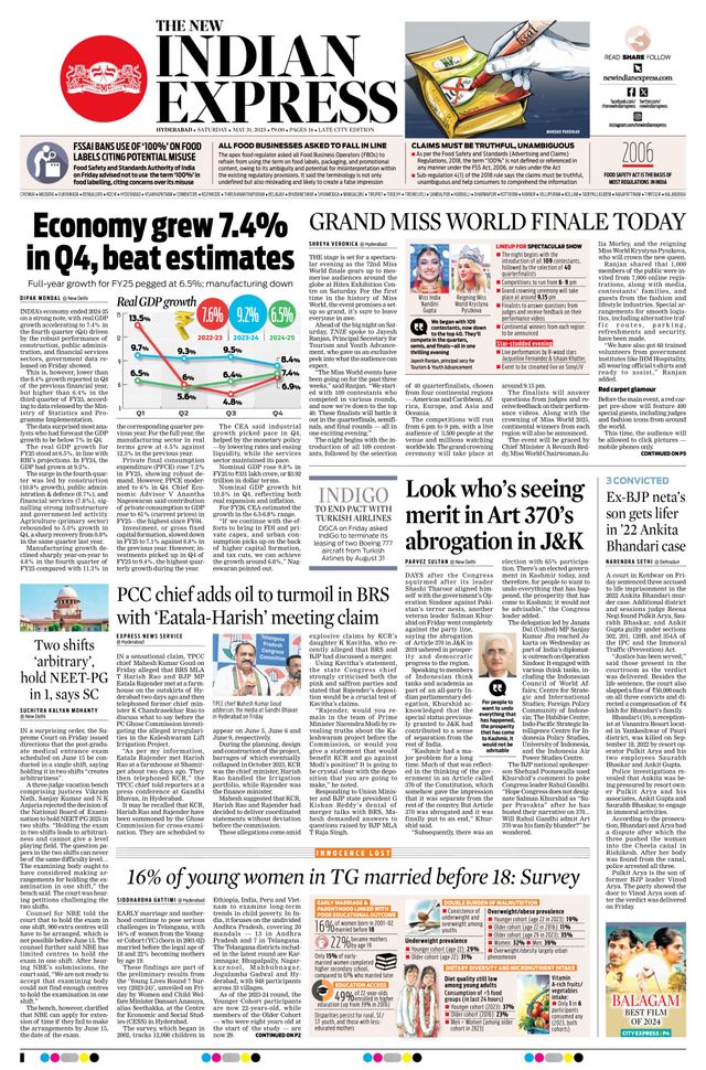 The New Indian Express Hyderabad