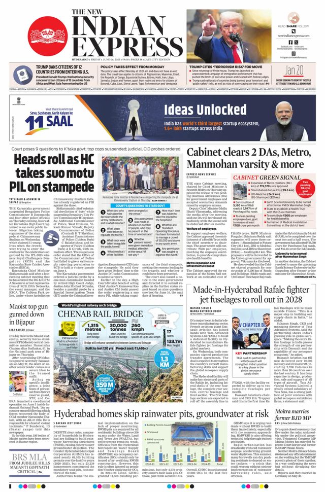 The New Indian Express Hyderabad