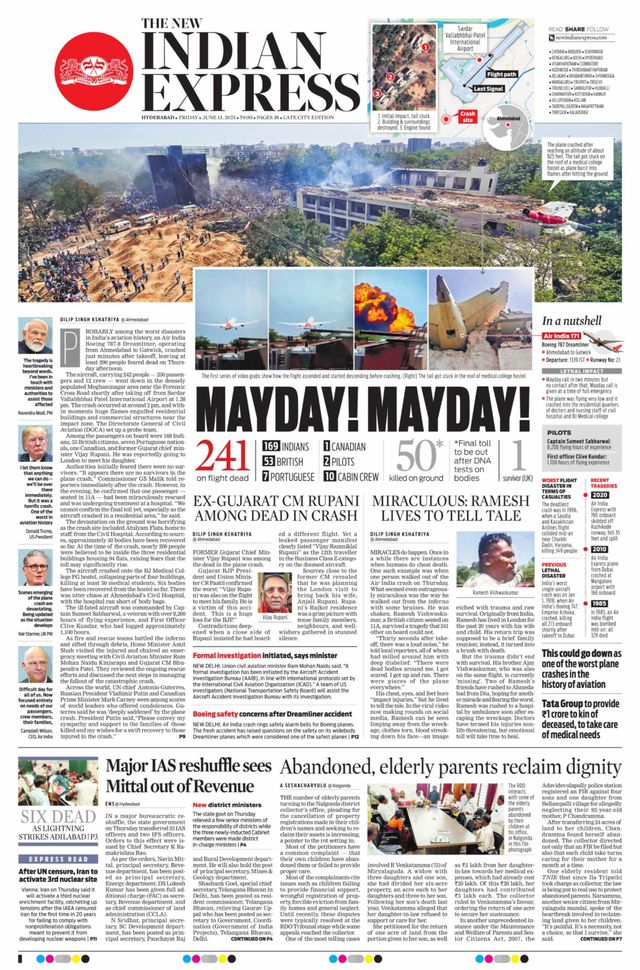 The New Indian Express Hyderabad