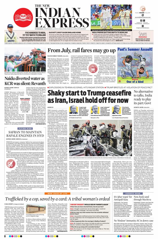 The New Indian Express Hyderabad