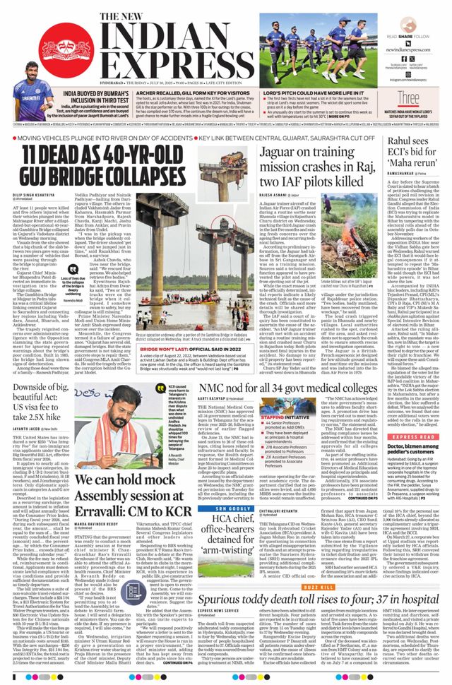 The New Indian Express Hyderabad