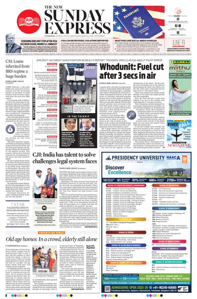 The New Indian Express Hyderabad