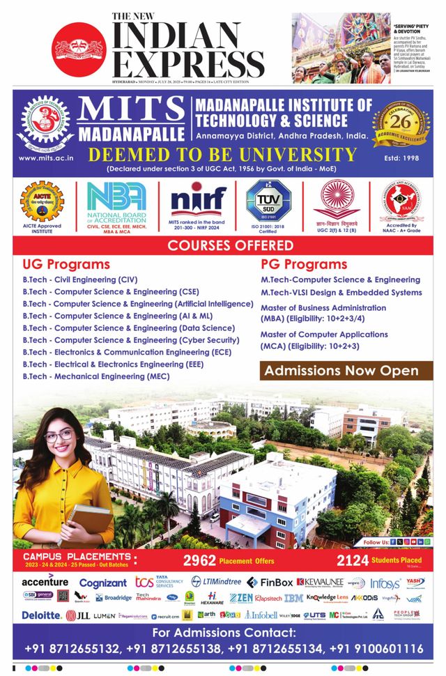 The New Indian Express Hyderabad