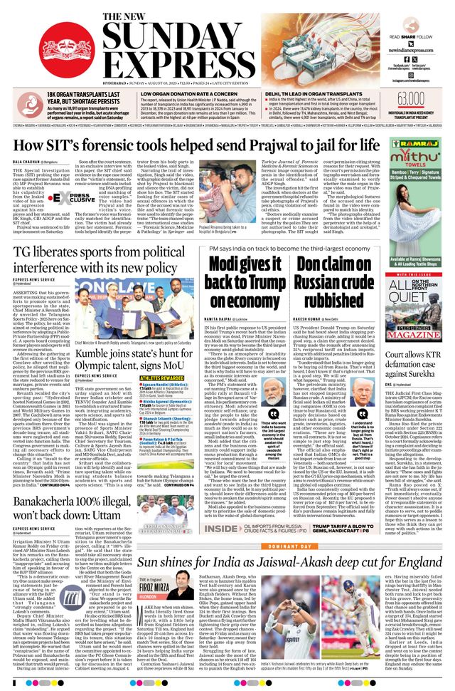 The New Indian Express Hyderabad