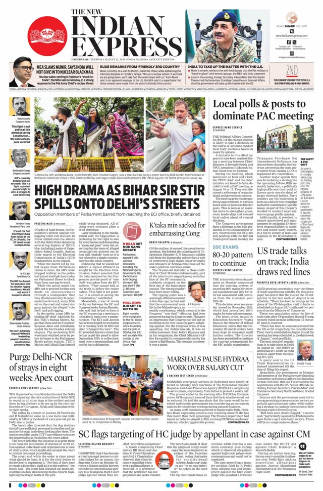 The New Indian Express Hyderabad