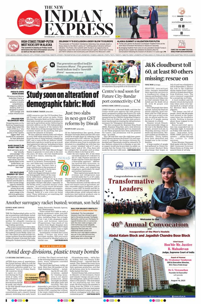 The New Indian Express Hyderabad